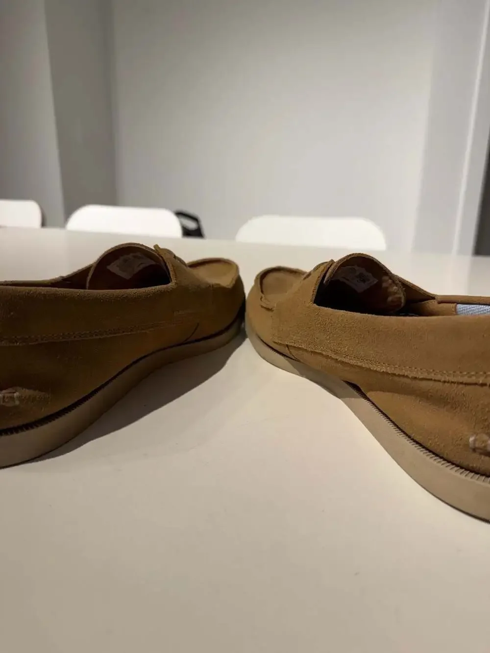 Sperry Bahama II Suede Boat Shoes Tan Men's Size 13